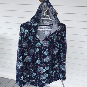 Pioneer Woman Tunic With Hoodie, Size Medium